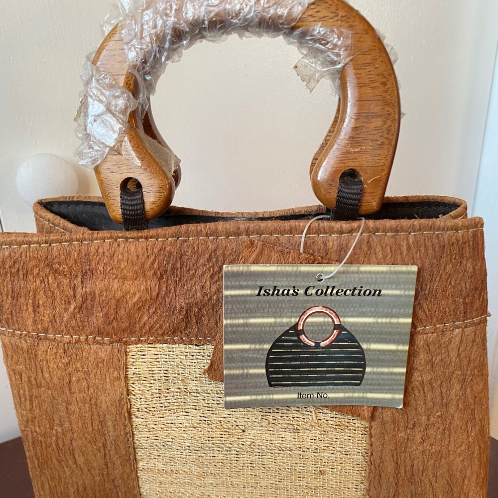 Bamboo handbag